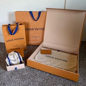 Louis Vuitton Shopping Bags, Boxes & Dust Bags